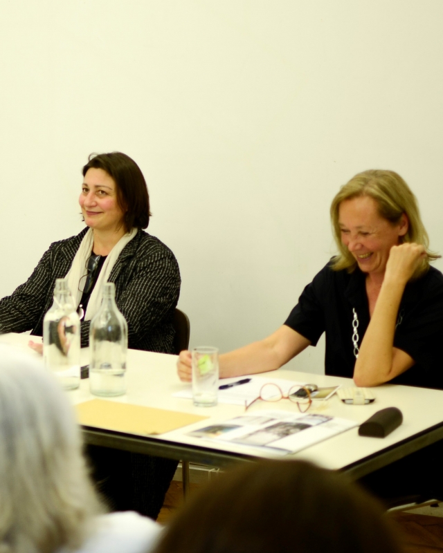 Veronica Kaup-Hasler im Institut für Kulturkonzepte